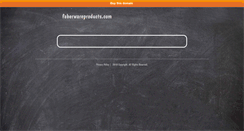 Desktop Screenshot of faberwareproducts.com
